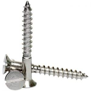Manufacturer of CSK Slotted Head Wood Screw India