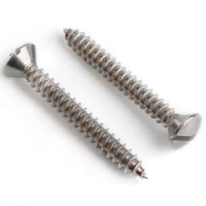 Slotted Oval CSK Head Self Tapping Screw