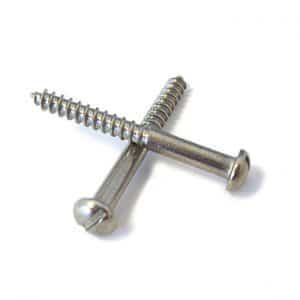 Exporter of slotted round head wood screws India